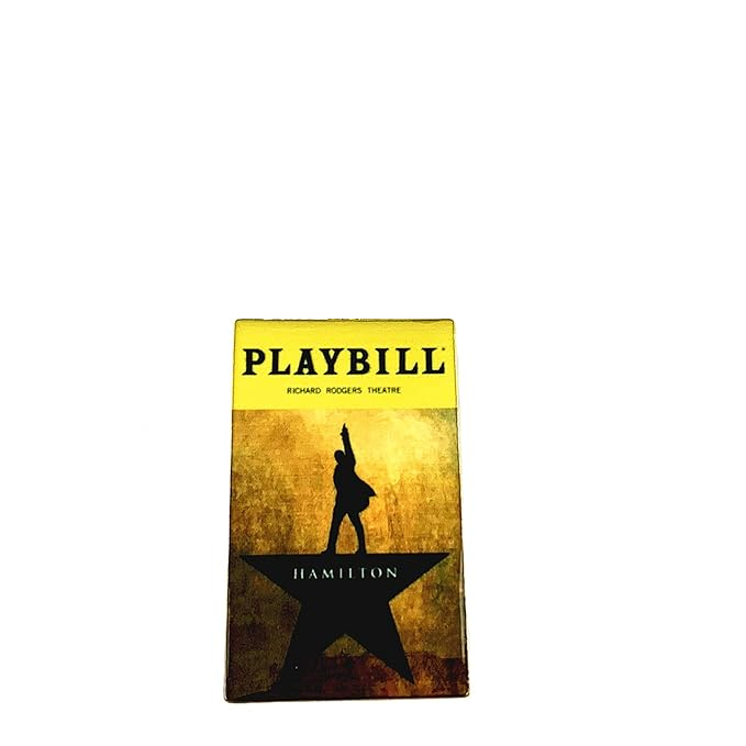 Hamilton playbill best sale