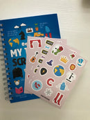 Theatre Scrapbook & 3 Sticker Sheets