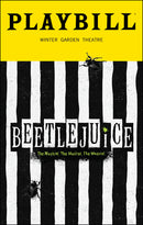 Beetlejuice - Playbill Metal Sign