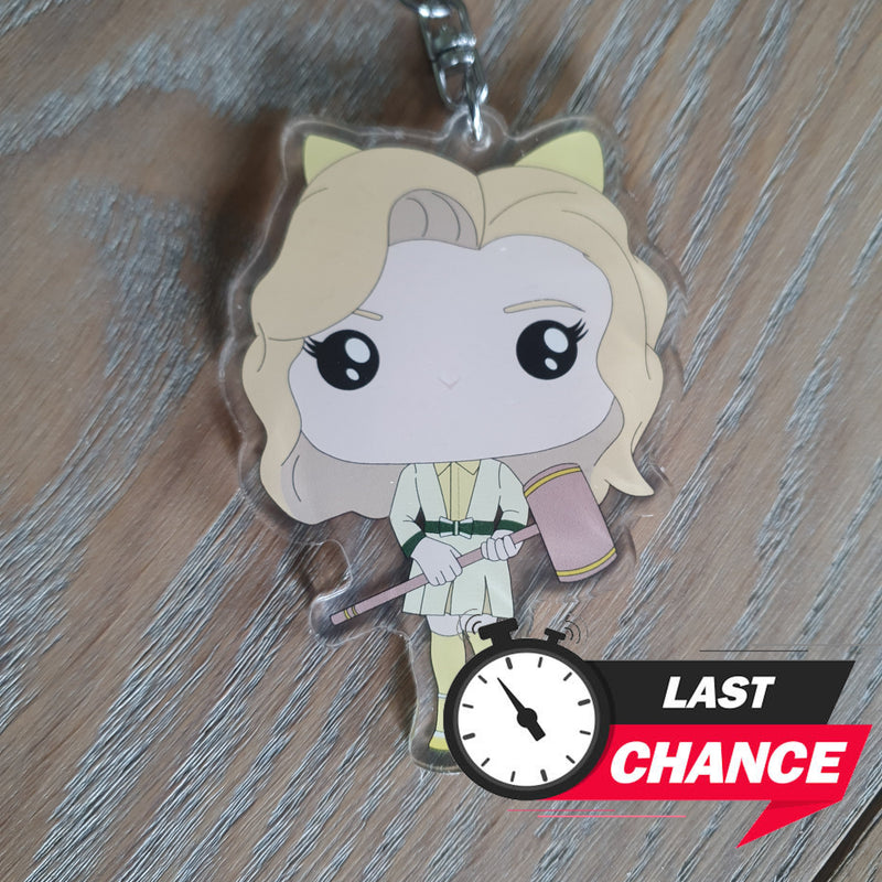 Heather McNamara - Pop inspired Keychain