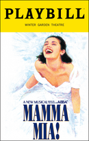 Mamma Mia - Playbill Metal Sign