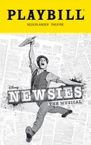 Newsies - Playbill Metal Sign