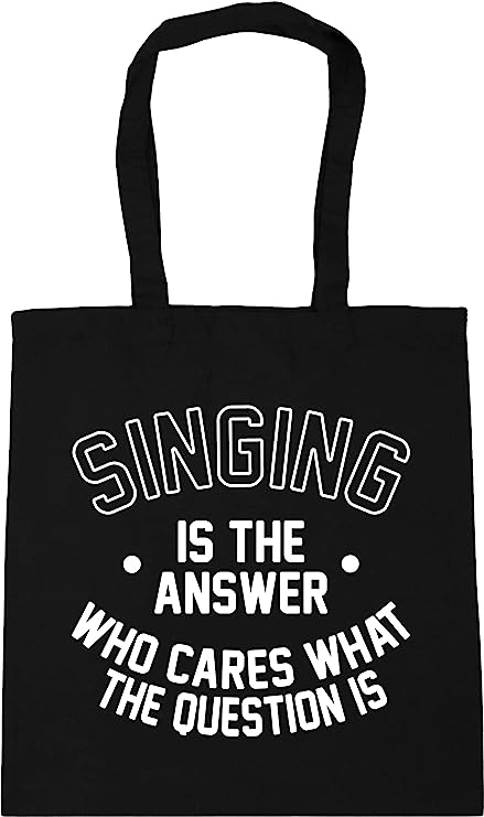 Singing is the Answer - Tote Bag