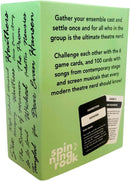 100 Songs Every Theatre Nerd Should Know - Musical Theatre Card Game - Modern Deck