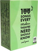 100 Songs Every Theatre Nerd Should Know - Musical Theatre Card Game - Modern Deck