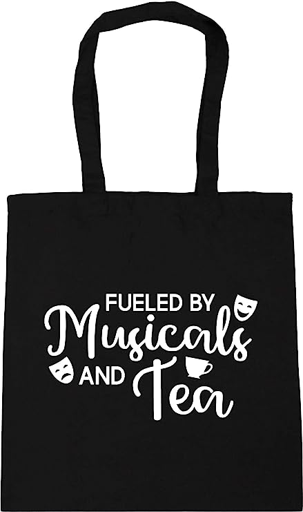 Fueled By Musicals and Tea - Tote Bag