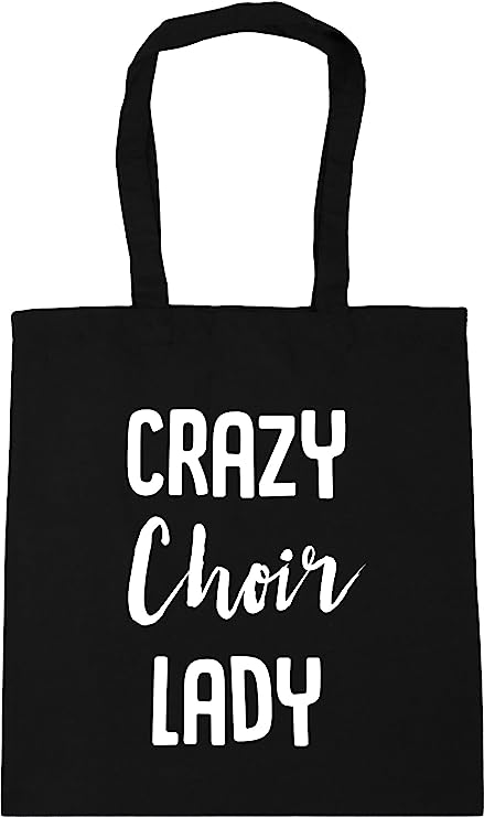 Crazy Choir Lady - Tote Bag
