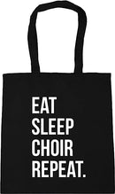 Eat Sleep Choir Repeat - Tote Bag