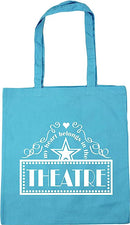 My Heart Belongs In The Theatre - Tote Bag