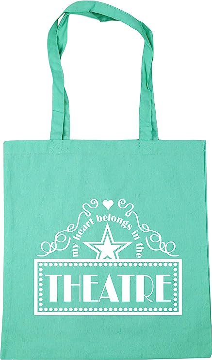 My Heart Belongs In The Theatre - Tote Bag