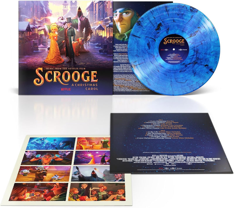 Scrooge: A Christmas Carol (Limited Edition Blue Vinyl) [Vinyl]