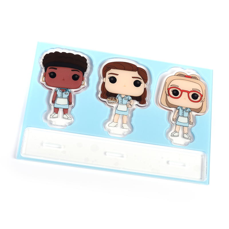 Waitress - TOONS Standee