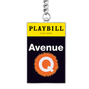 Avenue Q - Playbill Keyring