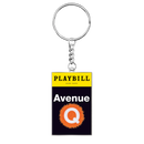 Avenue Q - Playbill Keyring