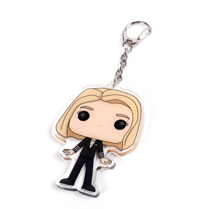 Beverley Bass - TOONS Keyring