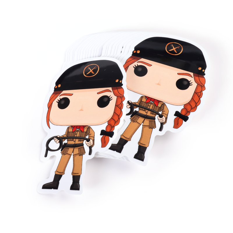 Calamity Jane - TOONS Sticker