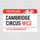Cambridge Circus - Theatreland Magnet
