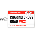 Charing Cross Road - Theatreland Keyring