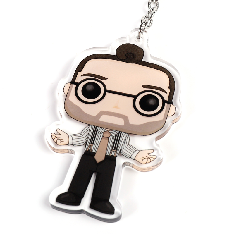 Charles Cholmondeley - TOONS Keyring