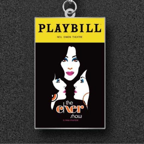 The Cher Show - Playbill Keyring