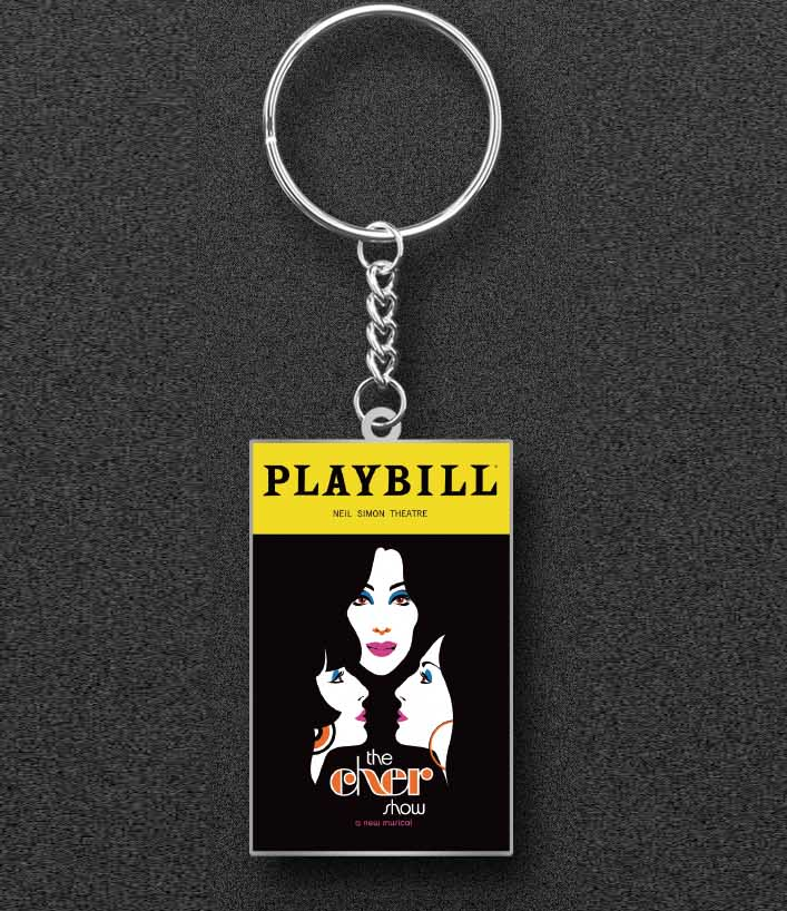 The Cher Show - Playbill Keyring