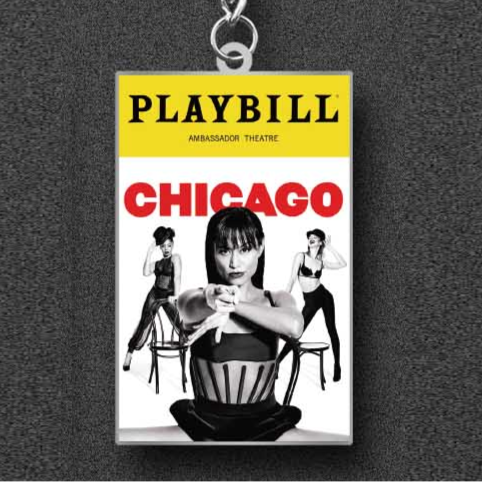 Chicago - Playbill Keyring