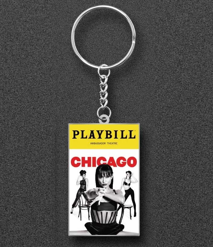 Chicago - Playbill Keyring