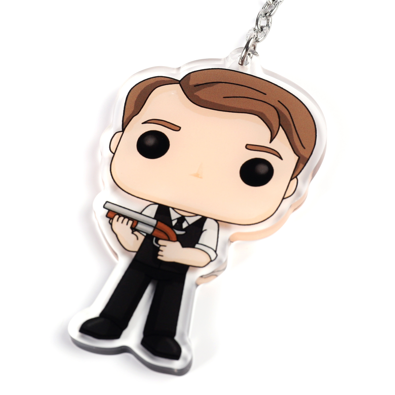 Clyde Barrow - TOONS Keyring