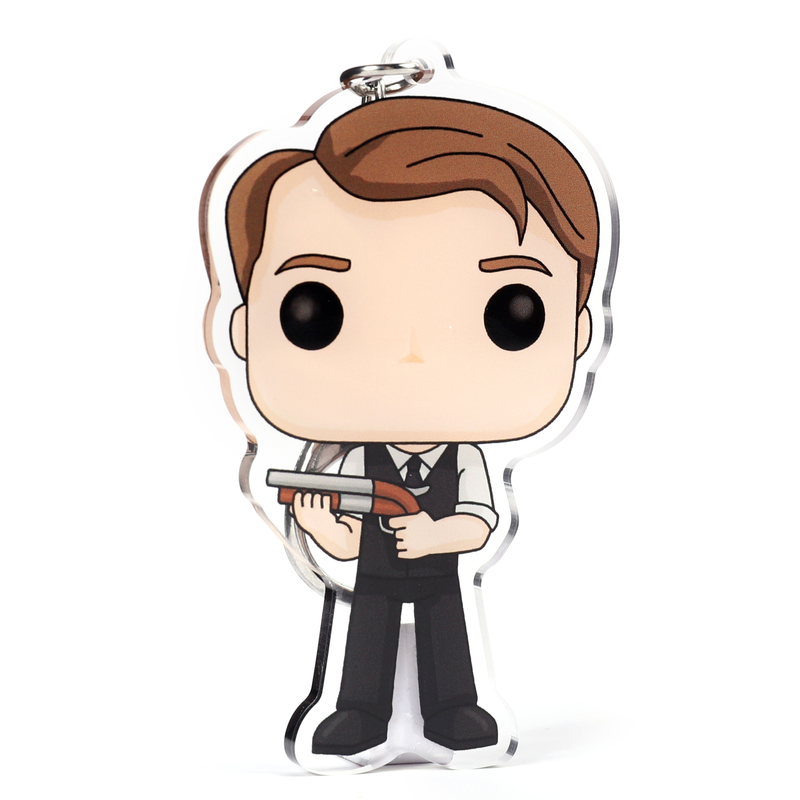 Clyde Barrow - TOONS Keyring