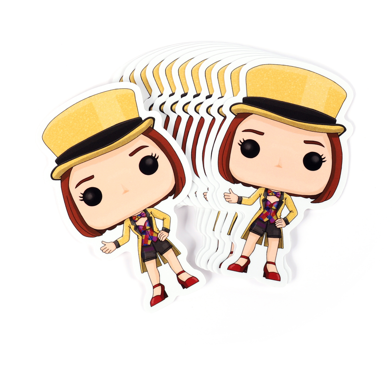 Columbia - TOONS Sticker