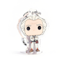 Doc Brown - Tiny TOONS Keyring