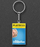Mrs Doubtfire - Playbill Keyring