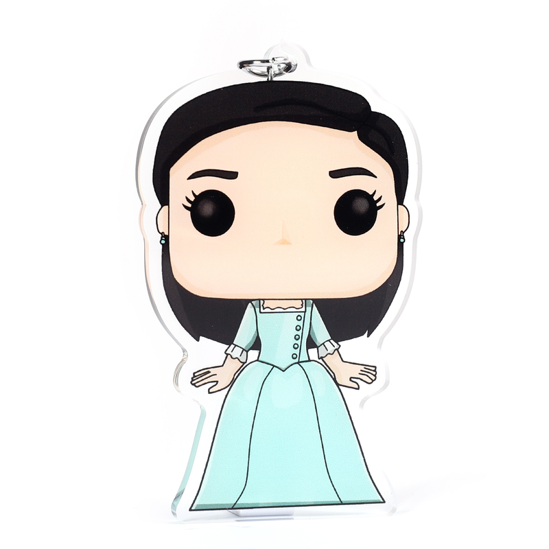 Eliza Hamilton - TOONS Keyring
