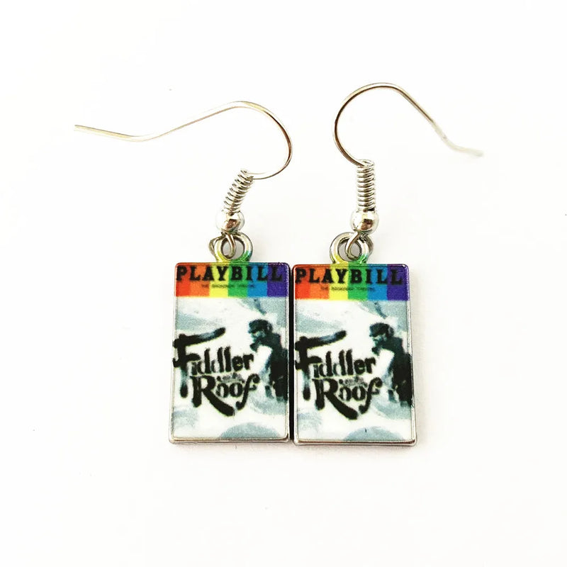 Fiddler On The Roof - Playbill Earrings