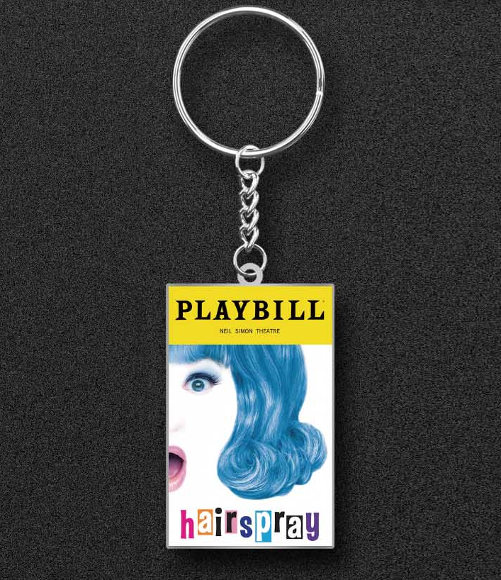 Hairspray - Playbill Keyring