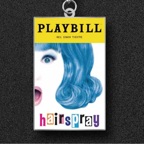 Hairspray - Playbill Keyring