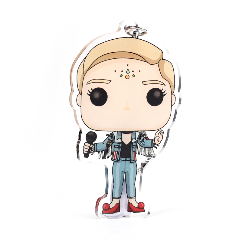 Jamie New - TOONS Keyring