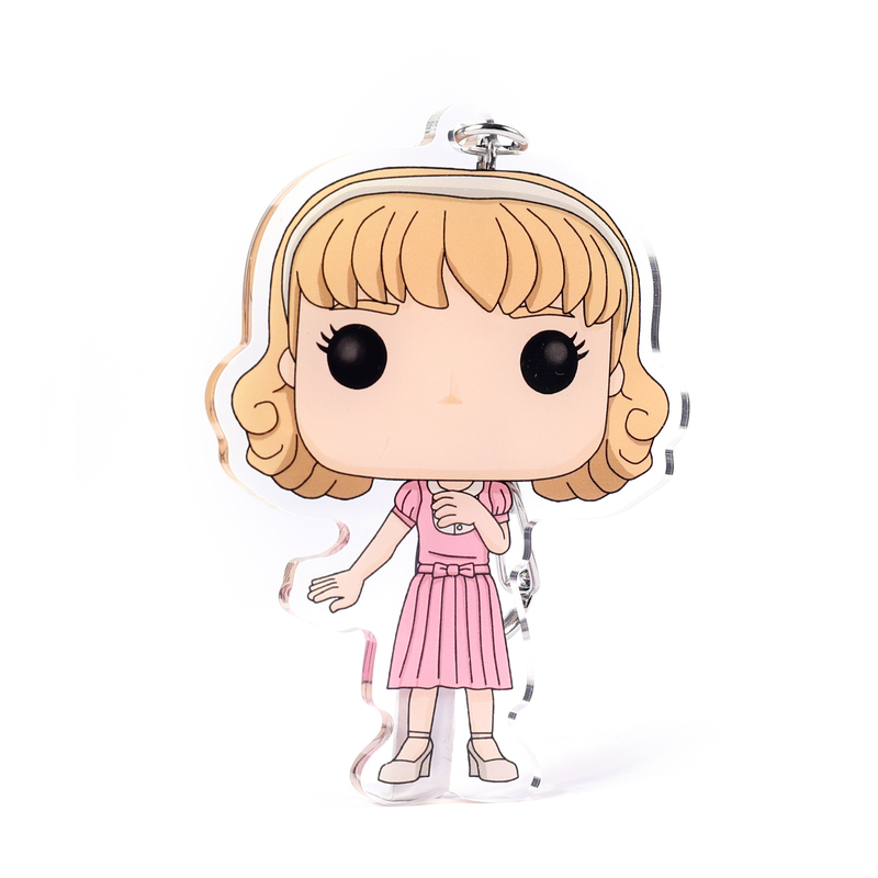 Janet Weiss - TOONS Keyring