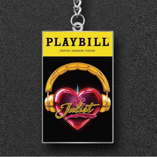 & Juliet - Playbill Keyring