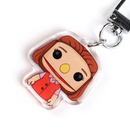Kate Monster - Tiny TOONS Keyring