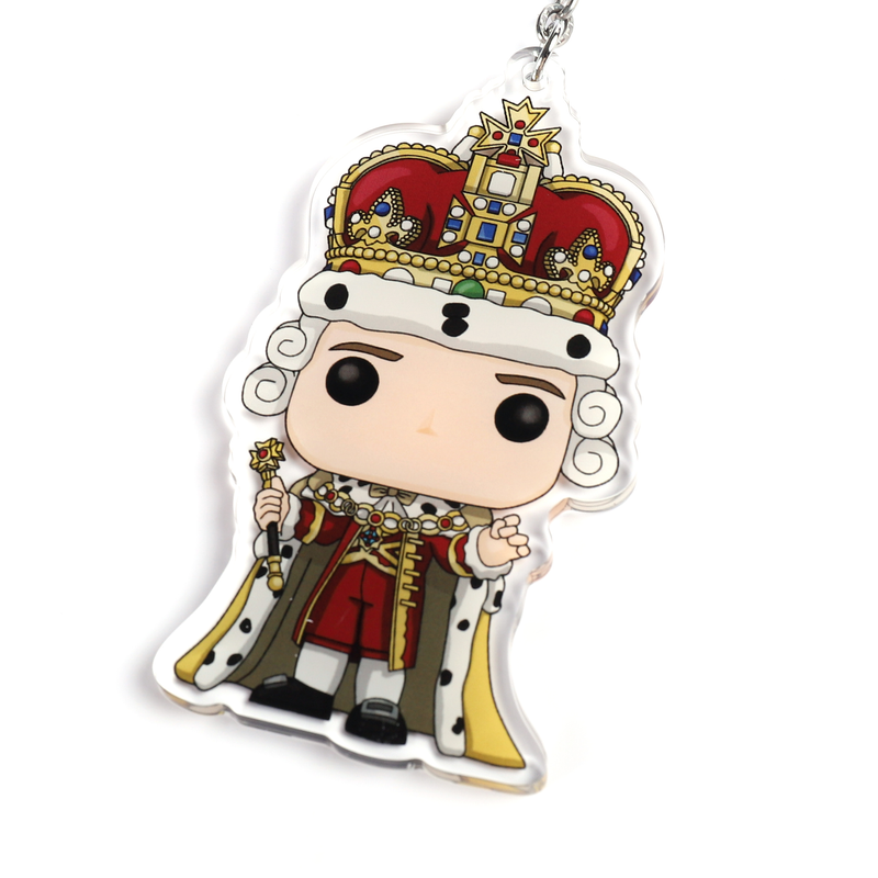 King George - TOONS Keyring