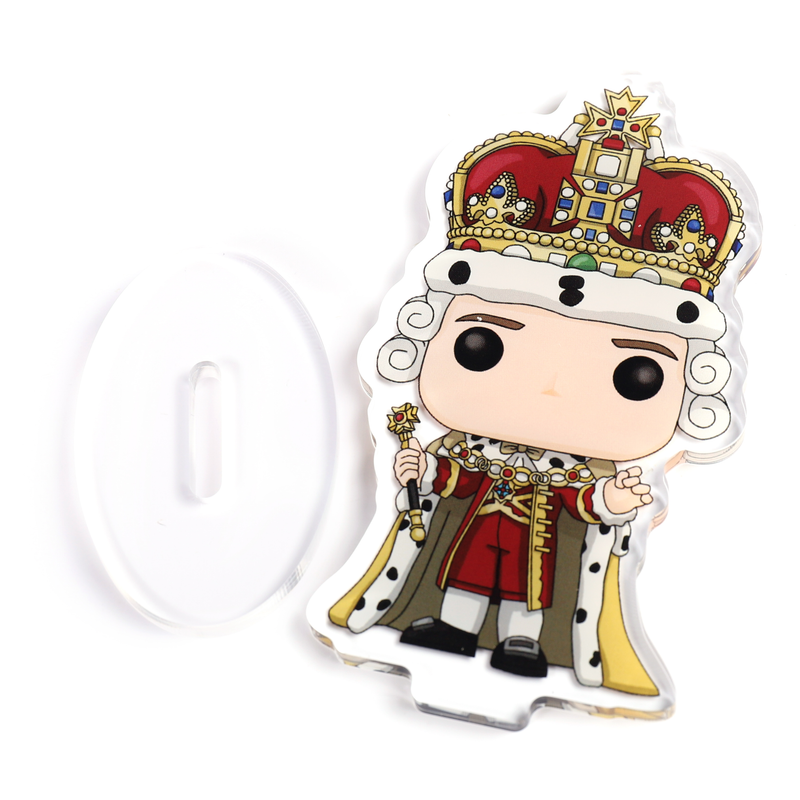 King George - TOONS Standee