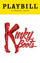 Kinky Boots - Playbill Metal Sign
