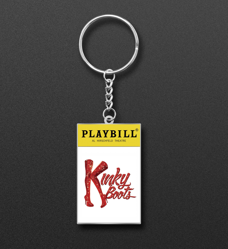 Kinky Boots - Playbill Keyring