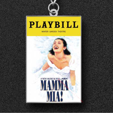 Mamma Mia - Playbill Keyring