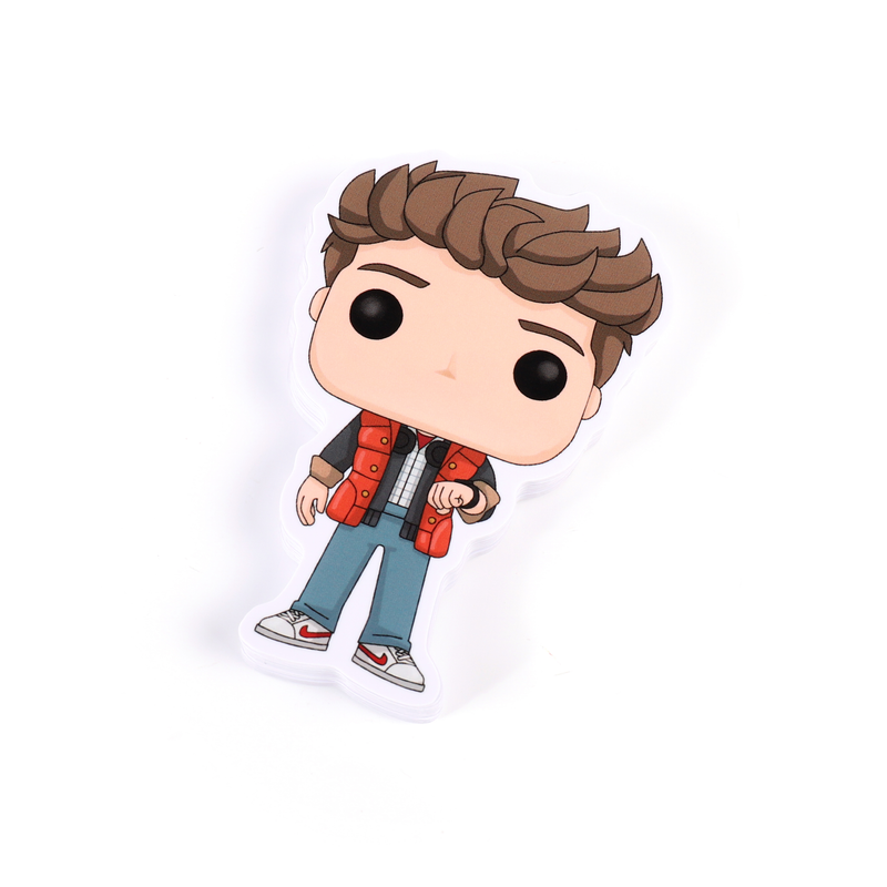 Marty McFly - TOONS Sticker