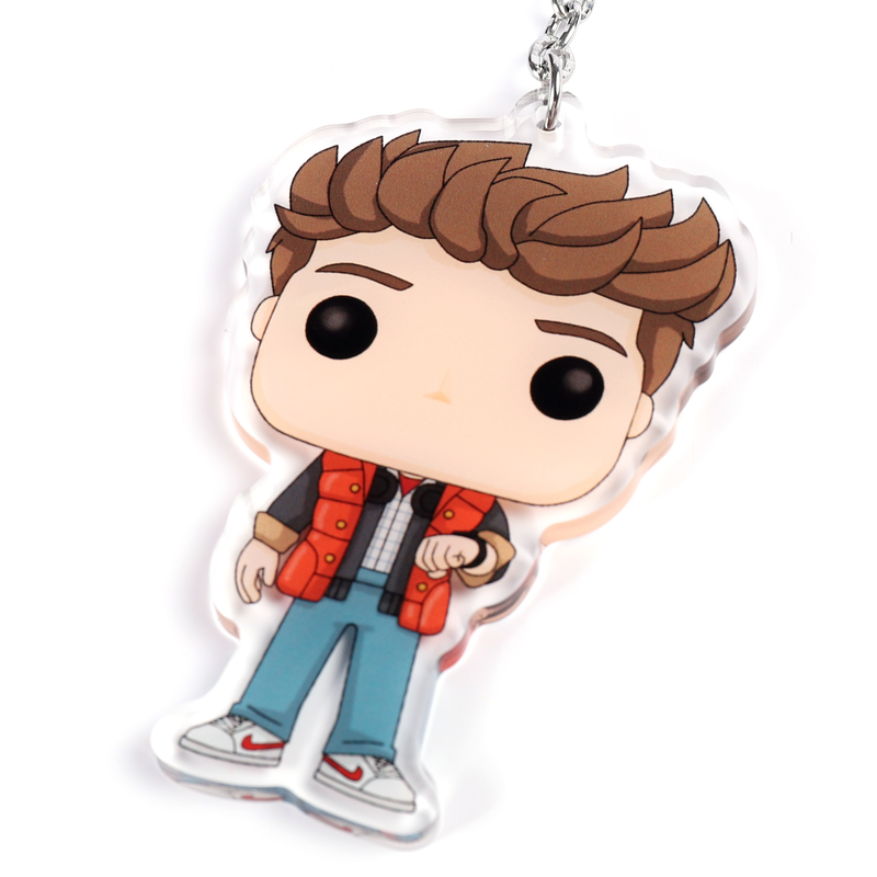 Marty McFly - TOONS Keyring