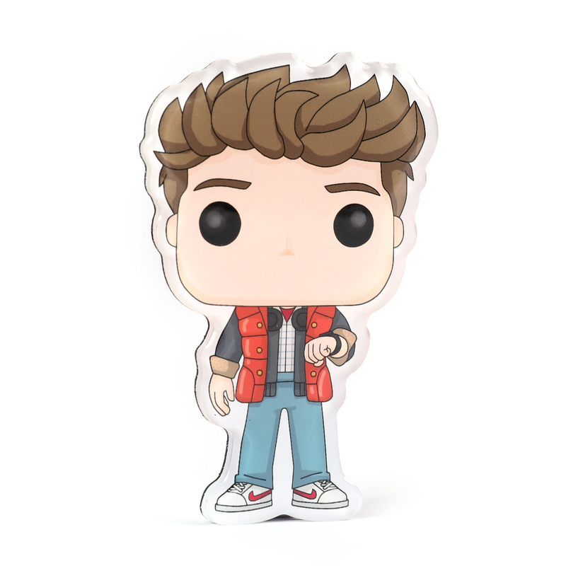 Marty McFly - TOONS Magnet