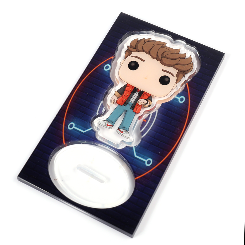 Marty McFly Super Soft Plush Figure - 26cm (10 Inch) Back To The Future Collectible Display Doll