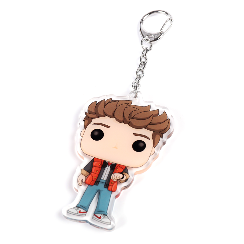 Marty McFly - TOONS Keyring